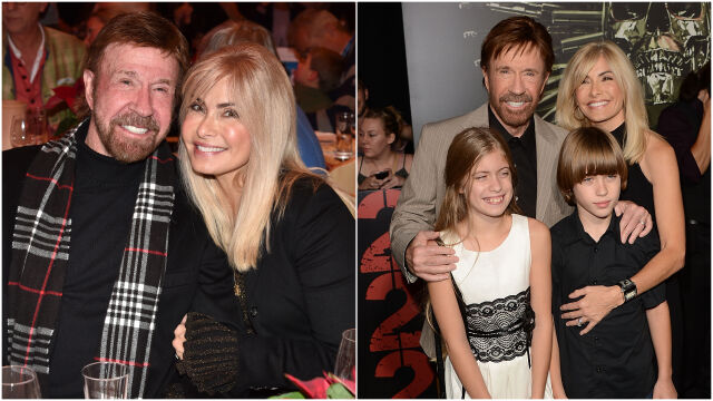 Снимка: Чък Норис - баща на 5 деца и дядо на 13 внуци (СНИМКИ + ВИДЕО)