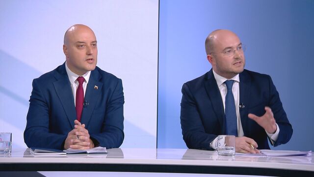 Дебат между ГЕРБ и ПП-ДБ на тема „Правосъдие, борба с корупцията, честни избори“