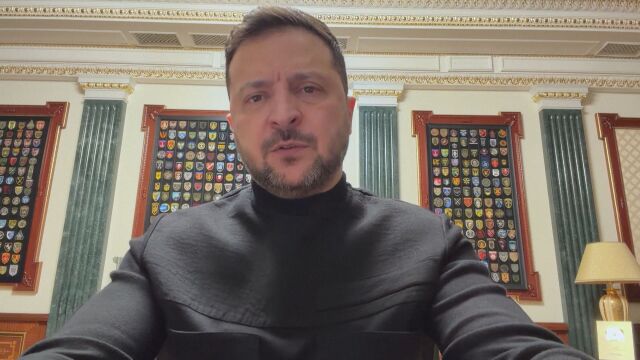 Снимка: Зеленски заяви, че само по-голям натиск може да убеди Русия да прекрати войната