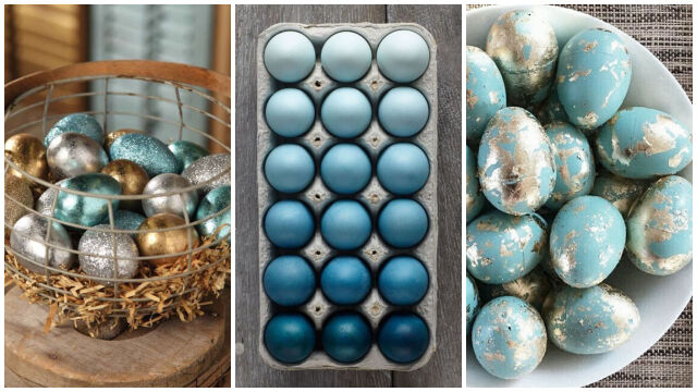 Снимка: Как да боядисате великденските яйца като скъпоценни камъни без химия (СНИМКИ)
