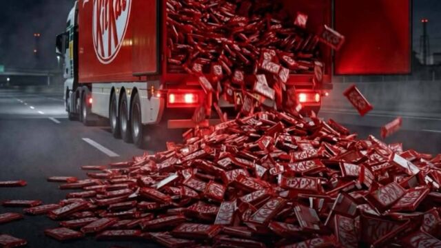 Снимка: Грандиозна кражба в Европа: Изчезна камион с 400 000 шоколадови блокчета от световноизвестна марка