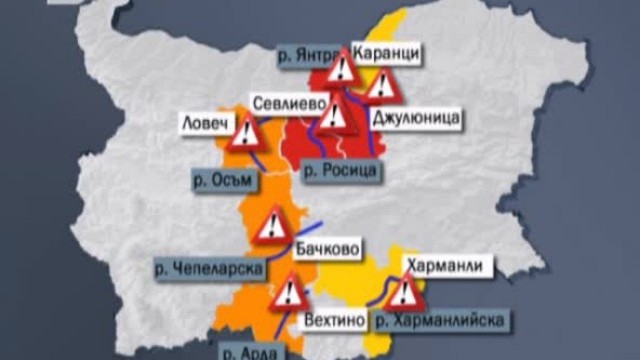 Снимка: Времето - Прогноза в 17 часа 18.05.2012 г.