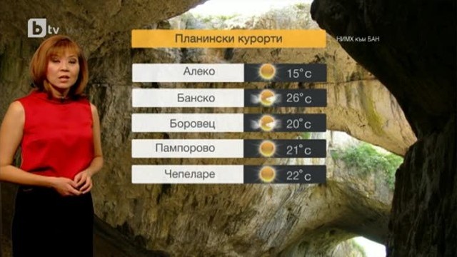 Снимка: Времето - Централна емисия - 01.05.2013 г.