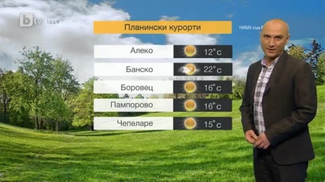 Снимка: Времето - Прогноза в 17 часа 10.05.2013 г.