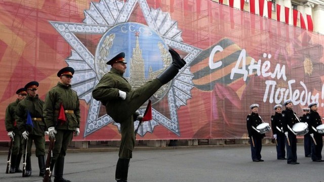 Снимка: Генерална репетиция за Деня на победата