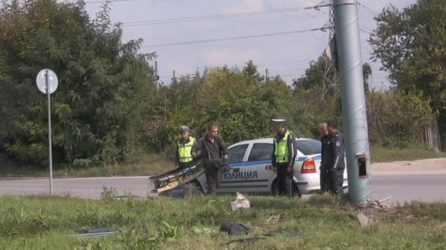 Снимка: Два ТИР-а и кола се удариха на Околовръстното шосе в София