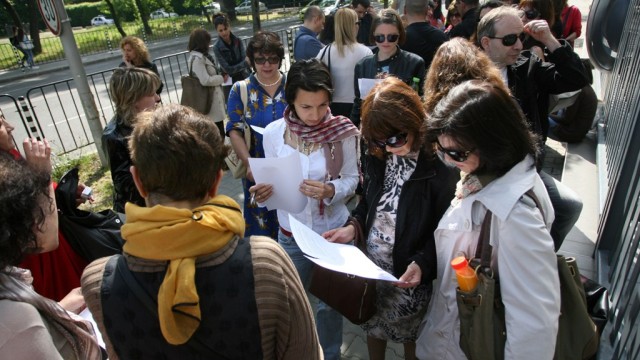 Снимка: Протестът в БНР продължава, Янкулов убеждава, че управлява прозрачно