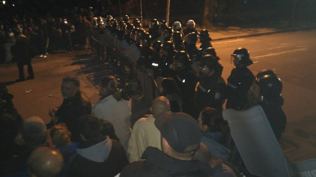 Снимка: Без сблъсъци приключи третият ден на протести в Раднево