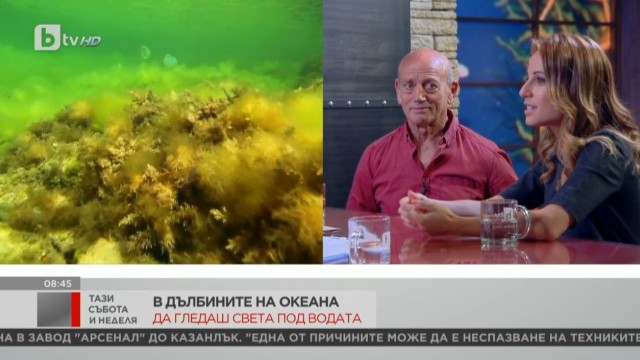 Снимка: Операторът Стефан Тодоров: Под водата печелиш още едно измерение