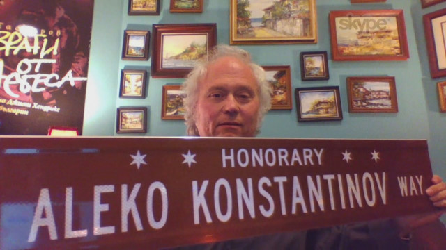 Снимка: До Чикаго и назад: Откриха кръстовище с името на Алеко Константинов в САЩ