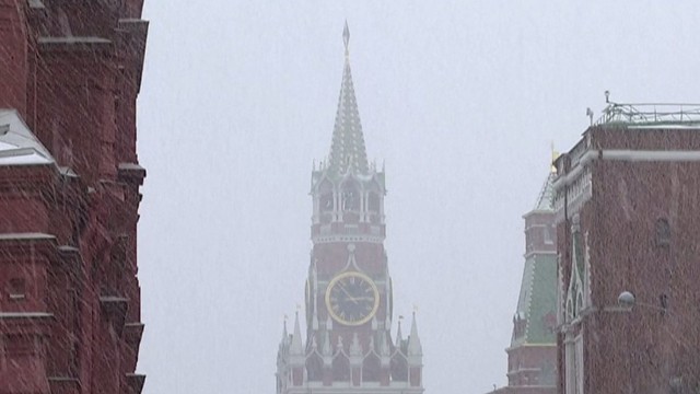 Снимка: Изненадващ сняг покри Москва