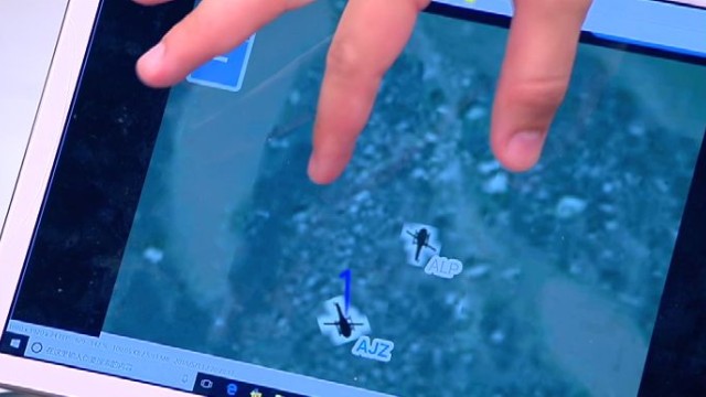 Снимка: От екипа на Боян Петров искат да проверят две набелязани от въздуха черни точки