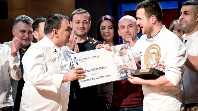 Станислав Райчев грабна титлата MasterChef на България, 100 000 лева и стипендия в Le Cordon Bleu в Лондон от bTV