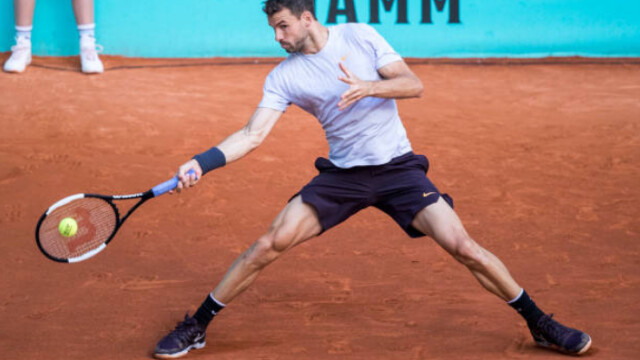 Снимка: Григор Димитров отпадна още на старта в Рим