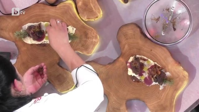 Последна минута от плейтването на основното ястие на финала на MasterChef