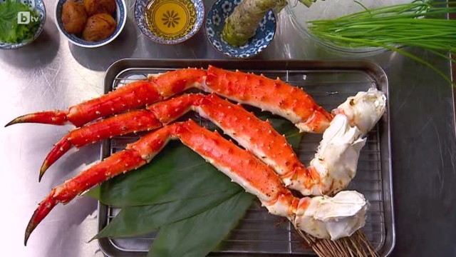 Мастърклас с Chef Петър Михалчев с основен продукт - снежен рак