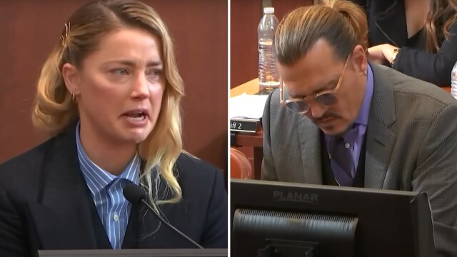 Снимка: Амбър Хърд за Джони Деп: Трябваше да си тръгна след първия удар, но не исках да го напускам