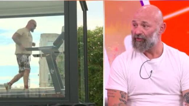Снимка: Краси Георгиев след 336 часа или 14 дни изолация в клетка (ВИДЕО)