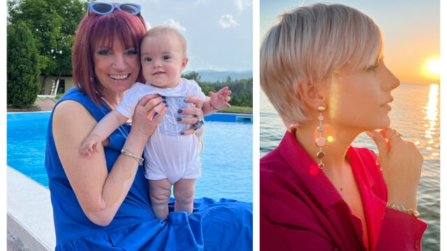 Снимка: След като победи рака, майката на Поли Генова с юбилей: Мама на 60!