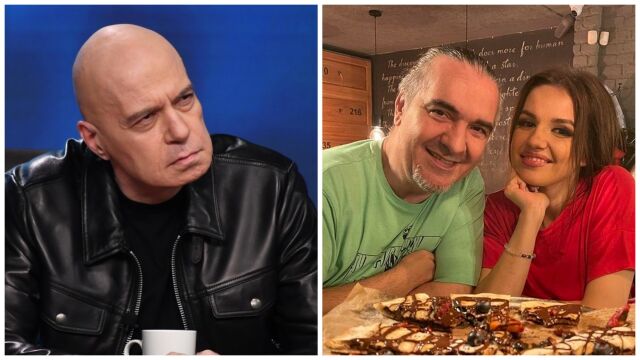 Снимка: Невена Цонева и Венелин Венков напускат Слави. Разпада ли се 