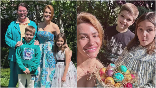 Снимка: Теди Велинова и д-р Енчев се събраха, за да отпразнуват Великден с децата (СНИМКИ и ВИДЕО)