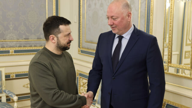 Володимир Зеленски: С Росен Желязков обсъдихме настоящите ключови приоритети