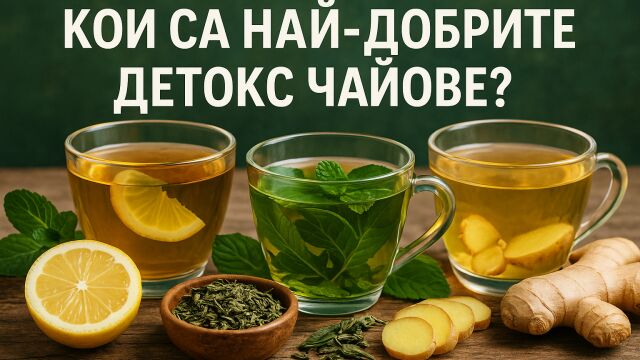 Снимка: Кои са най-добрите детокс чайове?