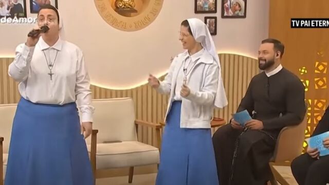 Снимка: Монахини стават популярни заради бийтбокс и танци на живо по телевизия (ВИДЕО)