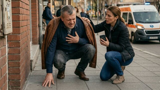 Снимка: Първият симптом за инфаркт, който мъжете често игнорират