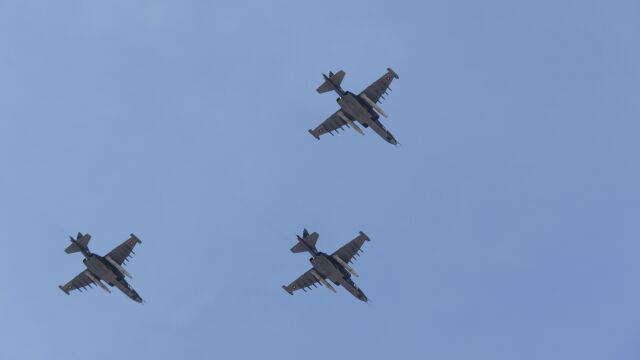 Снимка: Румъния вдигна изтребители заради дронове по границата си с Украйна