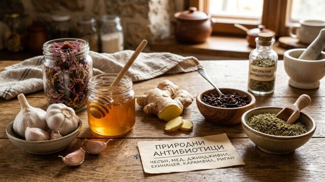Снимка: 6 натурални антибиотика: Кои са те и кога наистина помагат?