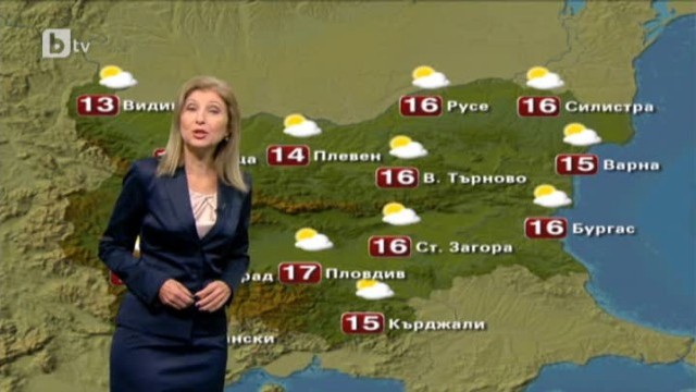 Снимка: Времето - Обедна емисия 11.11.2012 г.
