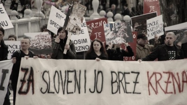 Снимка: Хиляди словенци протестираха срещу бюджетните съкращения