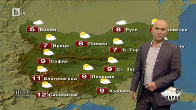 Снимка: Времето - Сутрешна емисия - 23.11.2012 г.