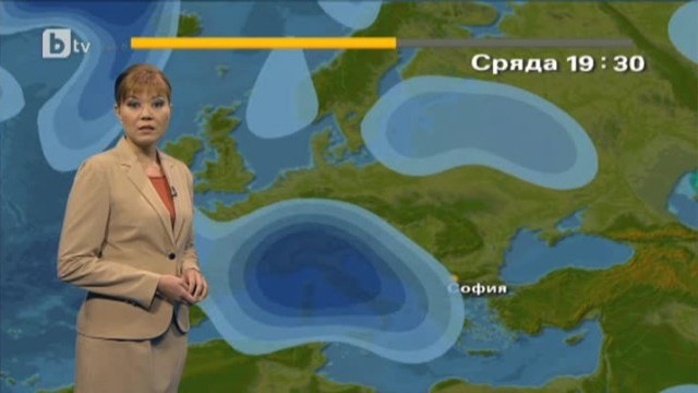 Снимка: Времето - Централна емисия - 27.11.2012 г.
