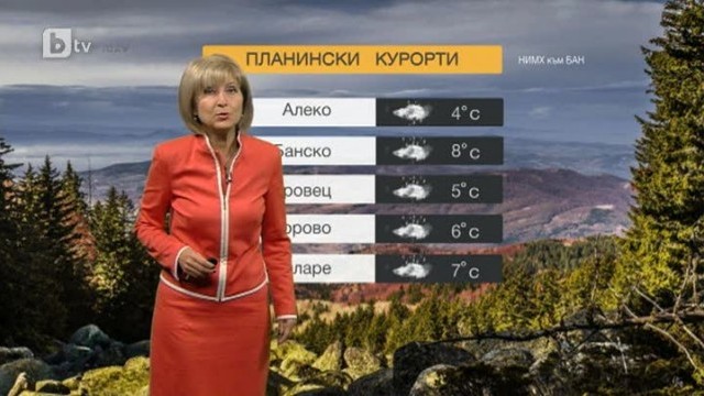 Снимка: Времето - Късна емисия - 23.11.2013 г.