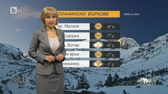 Снимка: Времето - Сутрешна емисия - 28.11.2013 г.