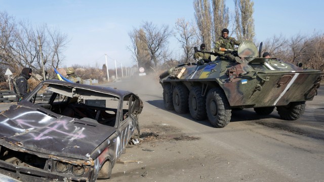 Снимка: Сепаратистите в Донецк заявиха, че са поели контрола върху местното международно летище 