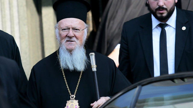Снимка: Вселенският патриарх се среща с Доналд Тръмп в Белия дом днес