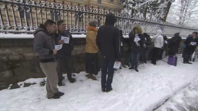 Снимка: Пациенти излязоха на протест срещу мораториума върху новите лекарства (ОБНОВЕНА) 