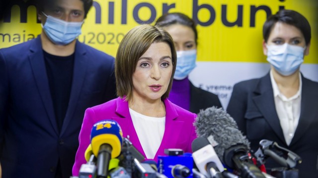 Снимка: Проевропейският кандидат спечели президентските избори в Молдова