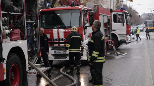 Пожар в столичен хоспис, 53-годишен мъж е с тежки изгаряния