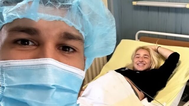 Снимка: Сами Хосни и Мила Савова имат момченце
