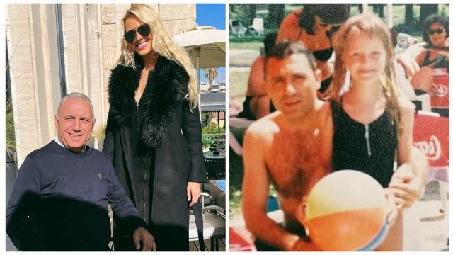 Снимка: 25 години разлика: Натали Трифонова и Христо Стоичков в уникална обща снимка