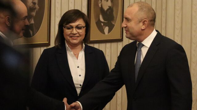 Снимка: Румен Радев и БСП се разминават за бюджета и средствата за отбрана