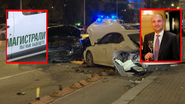 „Беше с момиче. Само се хилеше“: Бившият шеф в „Автомагистрали“, помел коли в София, е имал предишни нарушения