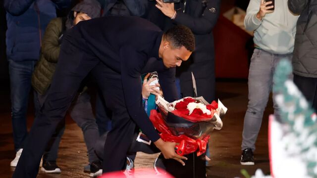 Снимка: Трент остави трогателно послание на Жота (ВИДЕО)