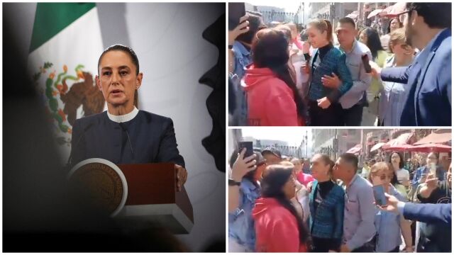 Снимка: Моментът, в който мъж опипва на улицата президетката на Мексико (ВИДЕО) 