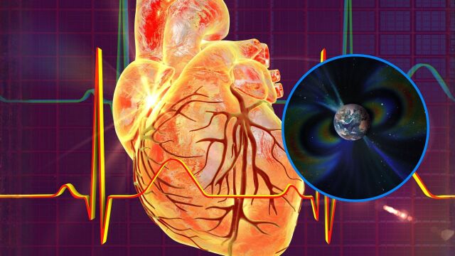 Снимка: Днес и утре: Магнитни бури, които може да са опасни за сърцето  