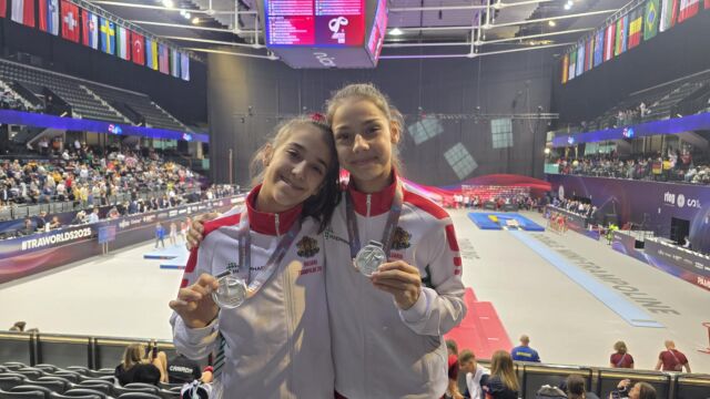 Снимка: Второ сребро за България от Мондиала по скокове на батут